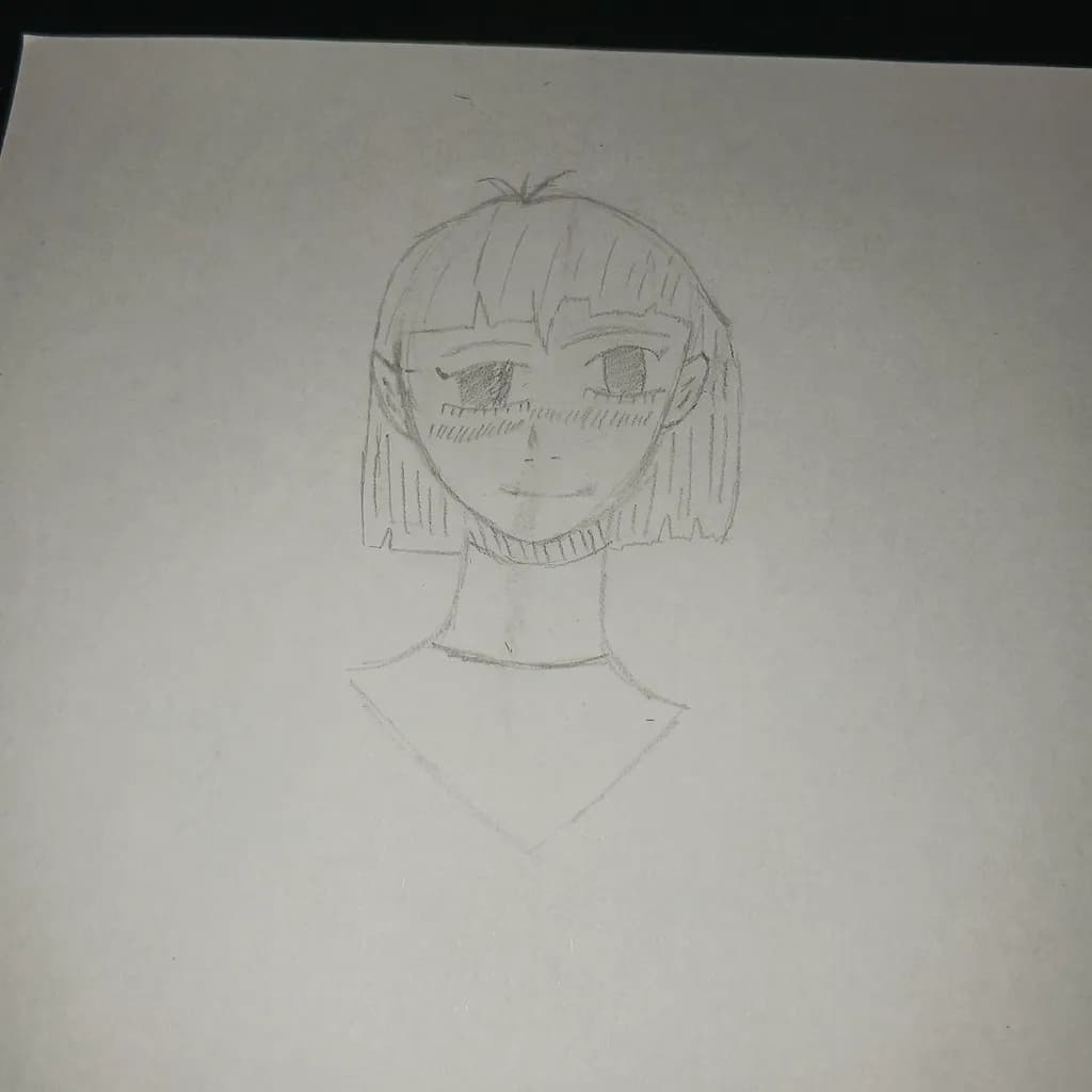 Half-Smiling Girl