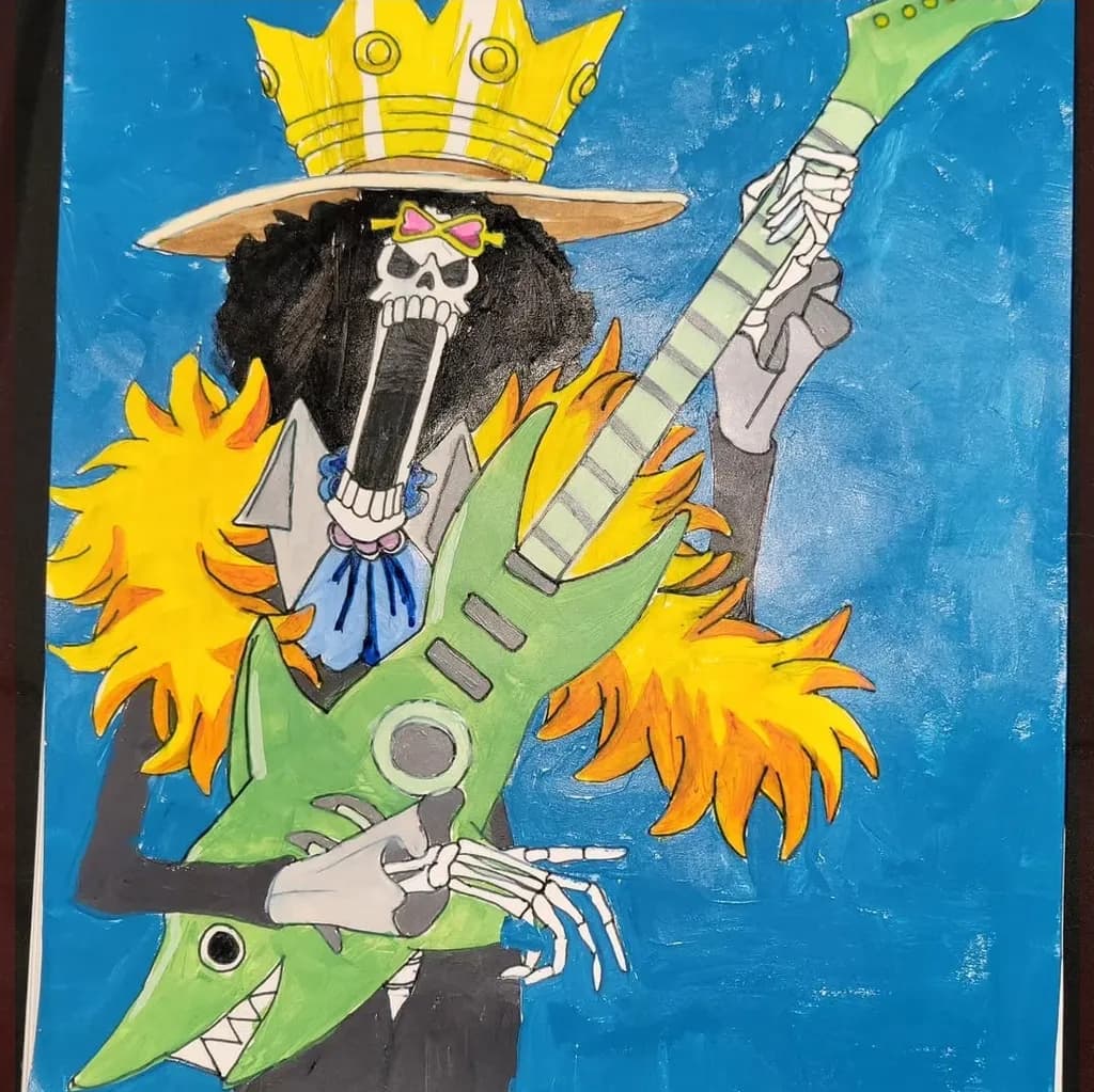 Skeleton Rockstar