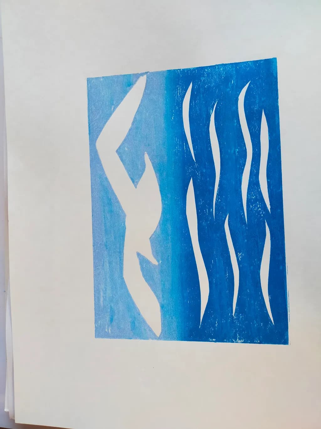 Diver and Waves