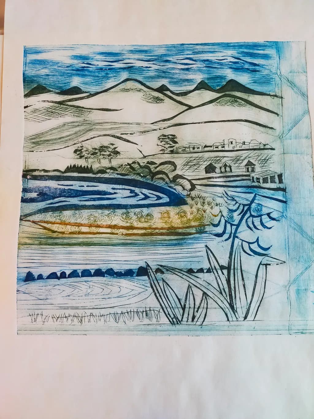 Mountain Sketchscape