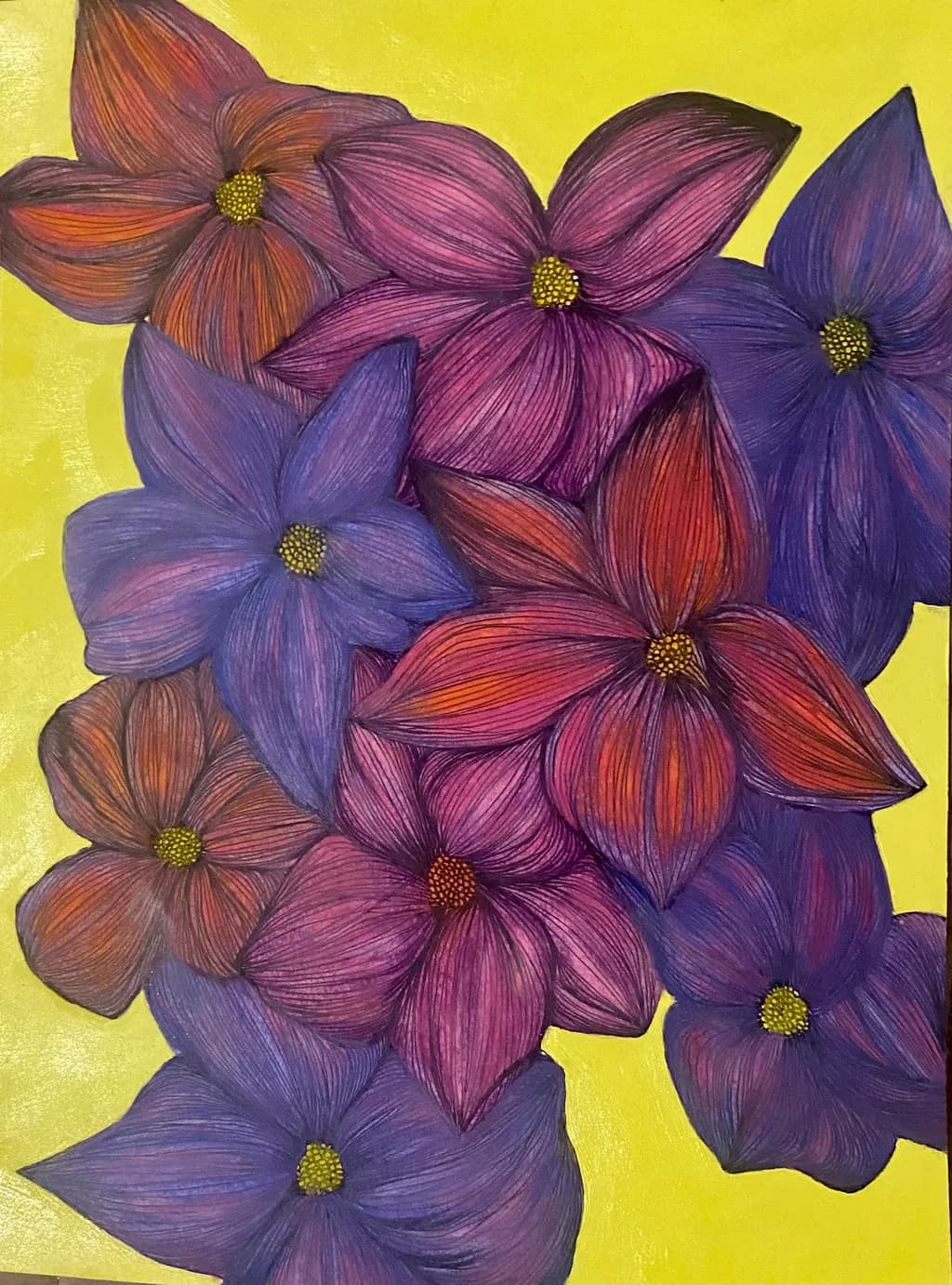 Crimson Bloom Cluster
