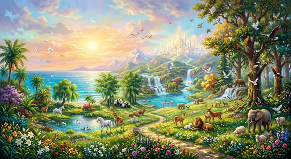 Heavenly Landscape Bliss