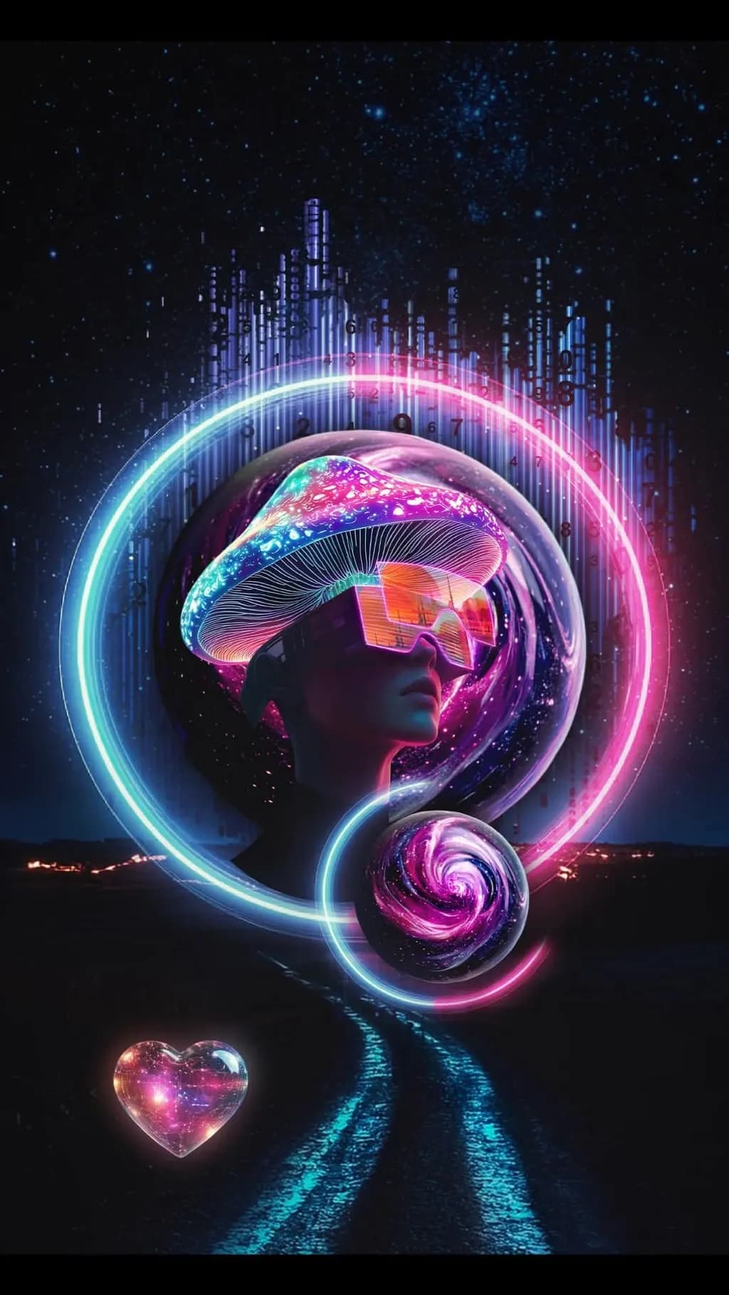 Neon Cosmos Journey