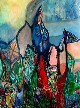 Stained Glass Figures