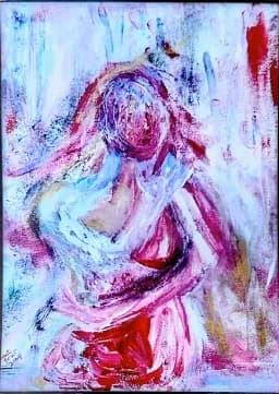 Veiled Color Portrait