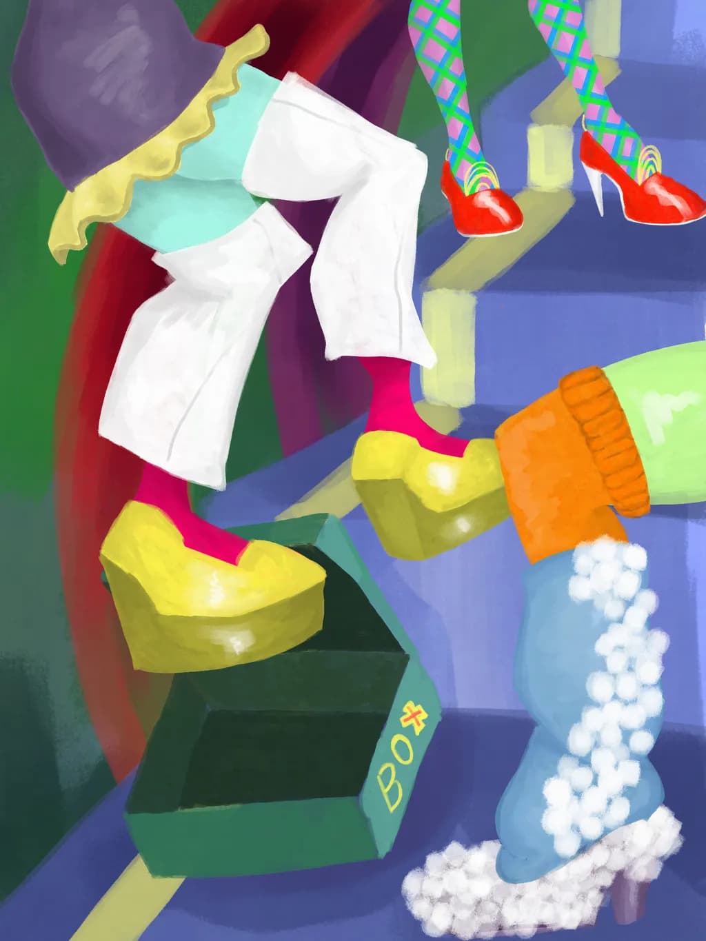 Colorful Steps