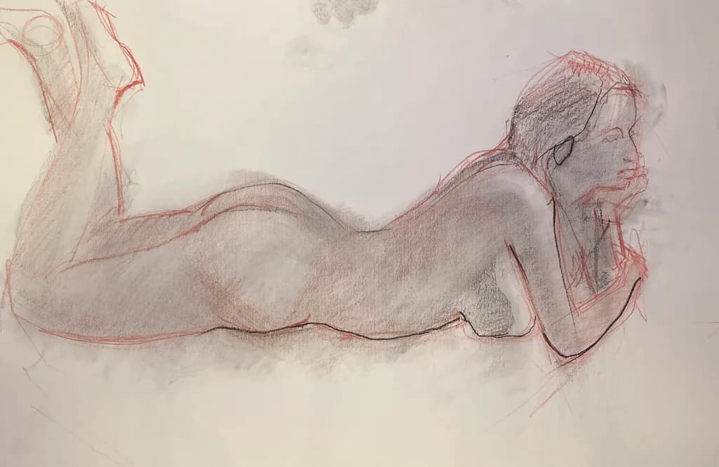 Reclining Figure Study