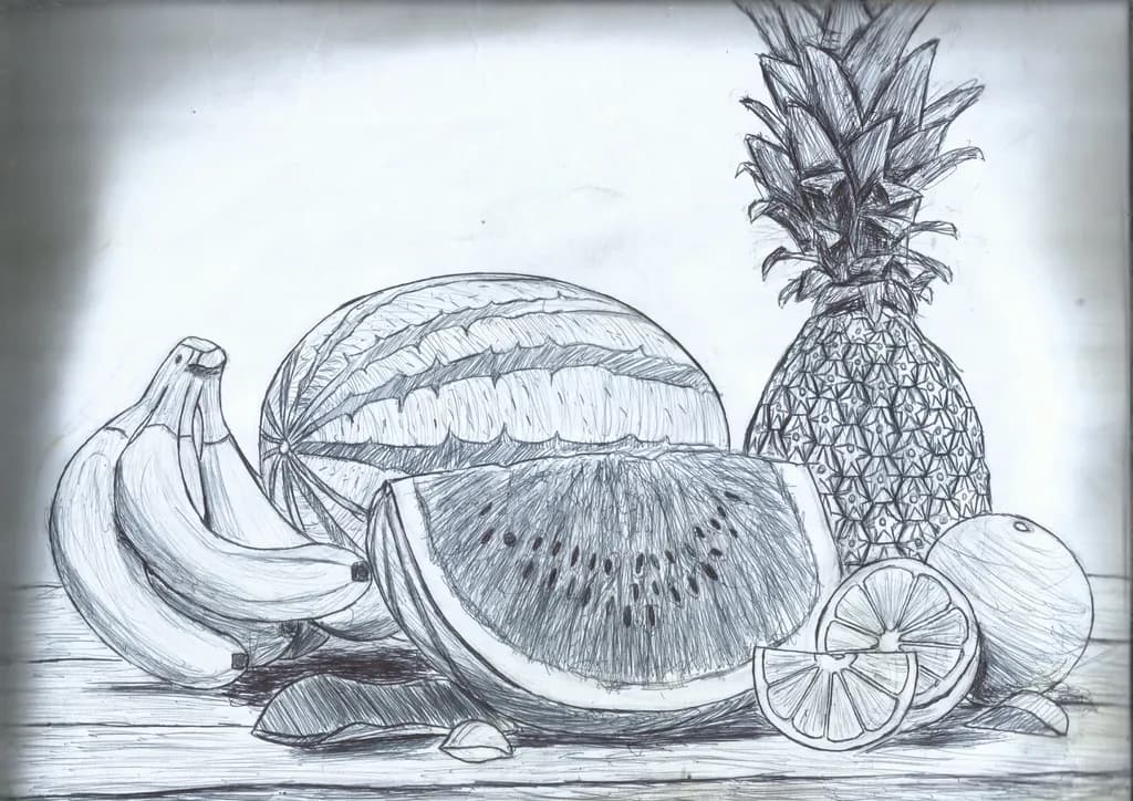 Fruit Medley Sketch