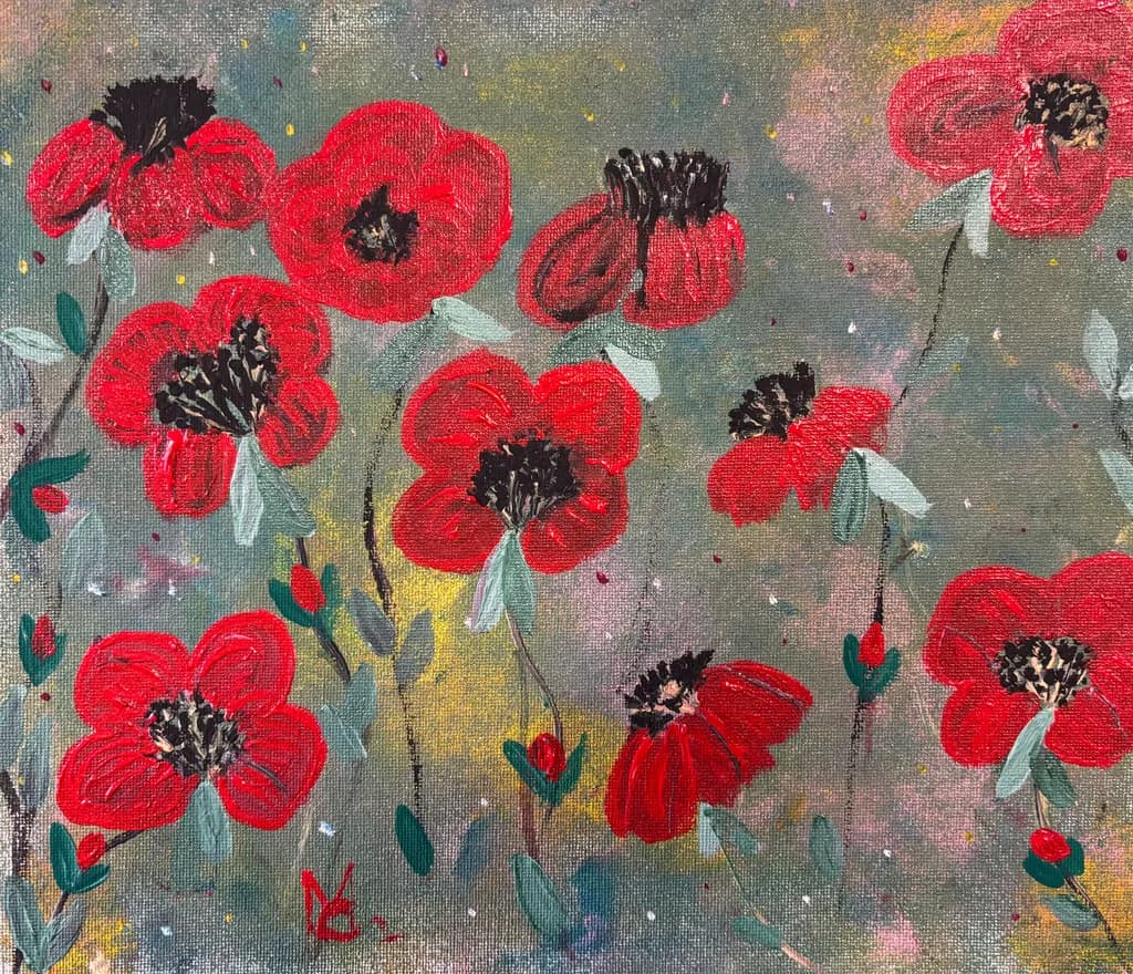 Crimson Blooms