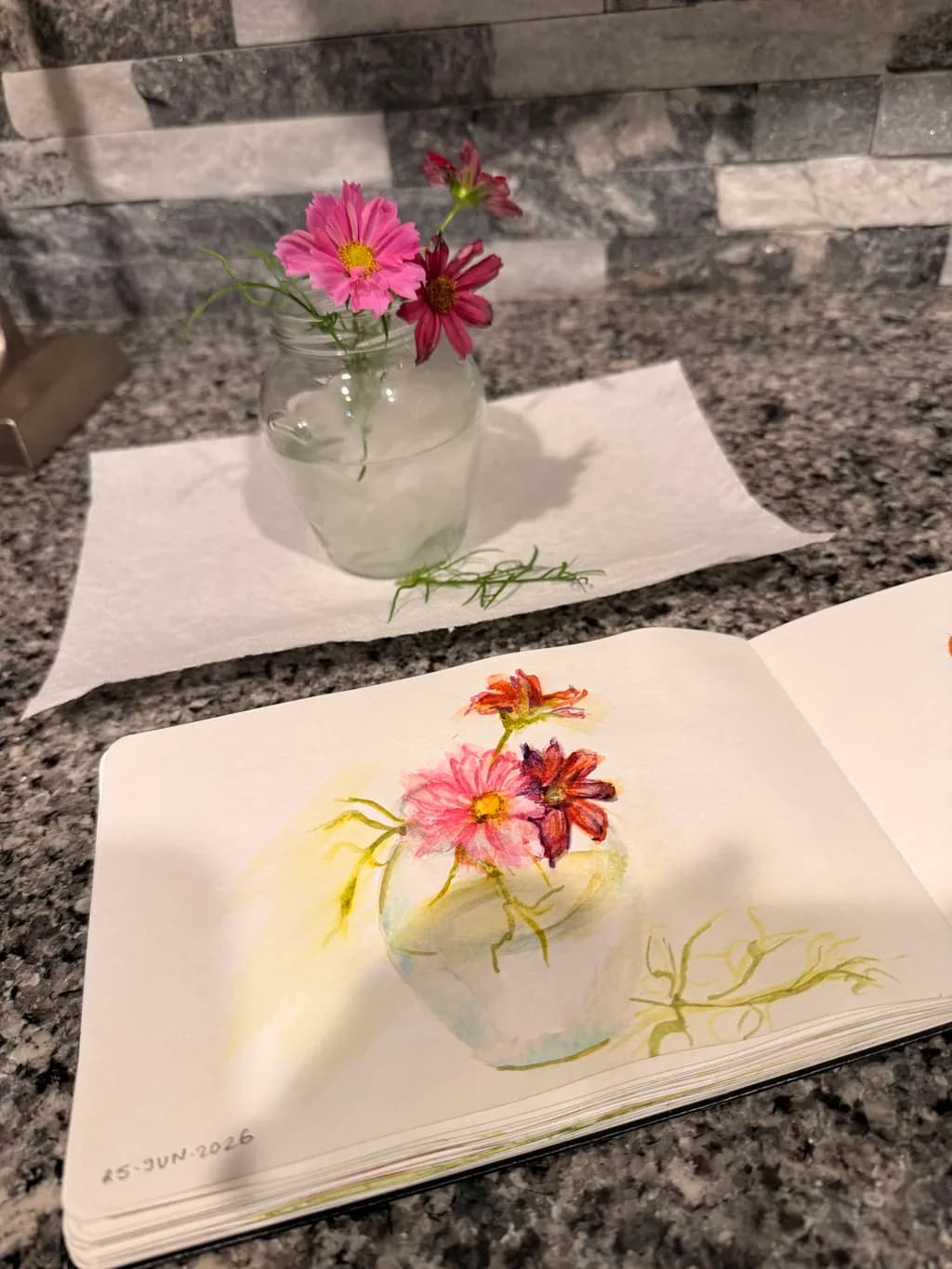 Floral Reflection