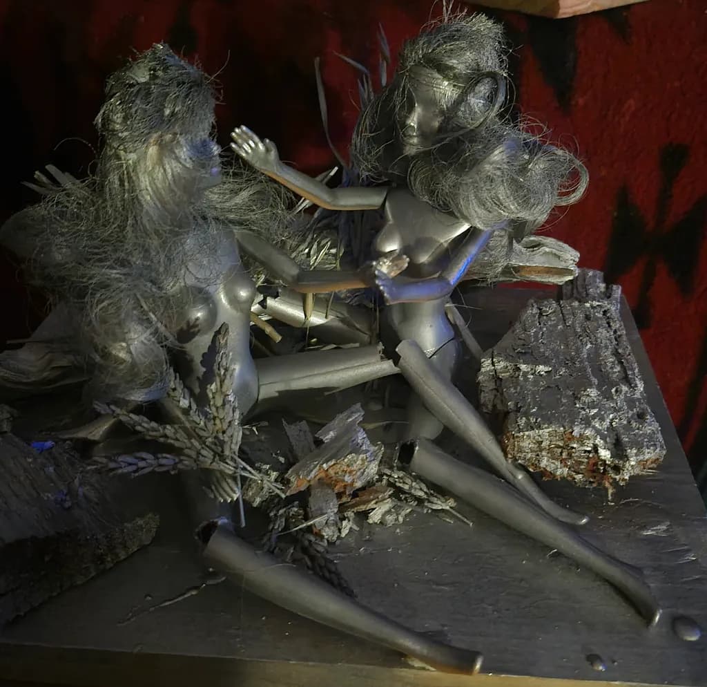 Woodland Doll Scene
