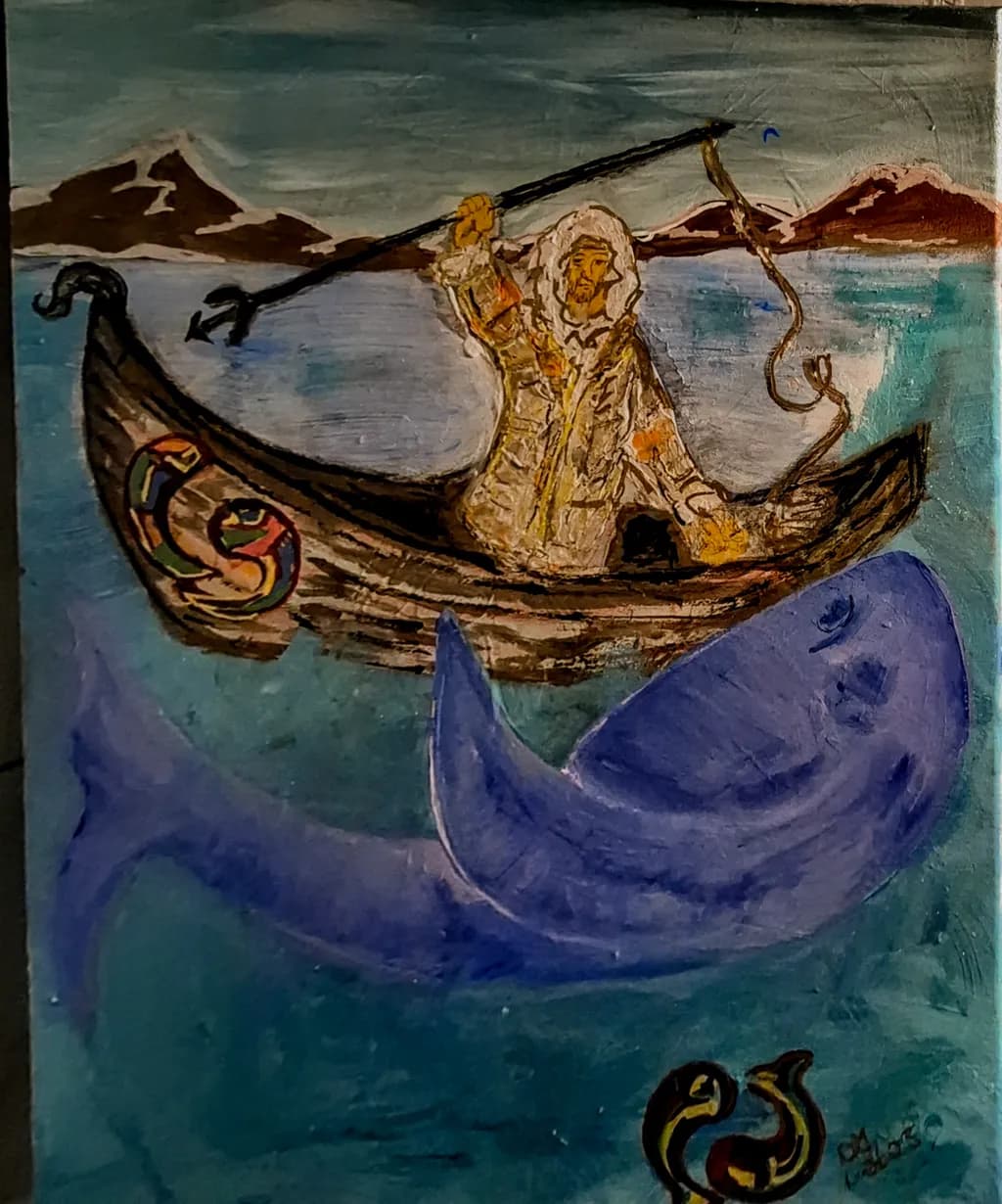 Boat and Whale Encounter