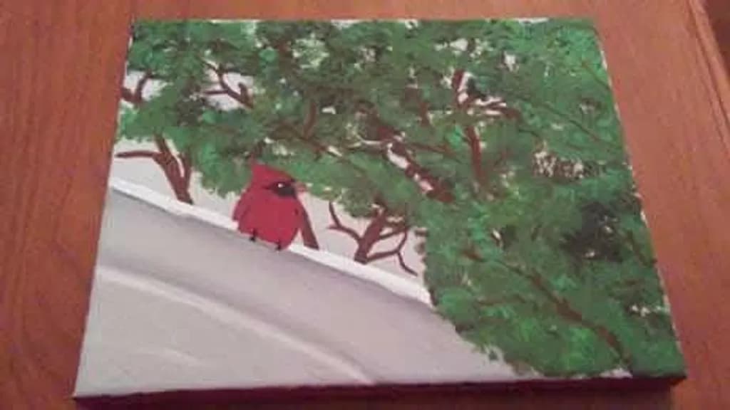Roofside Cardinal