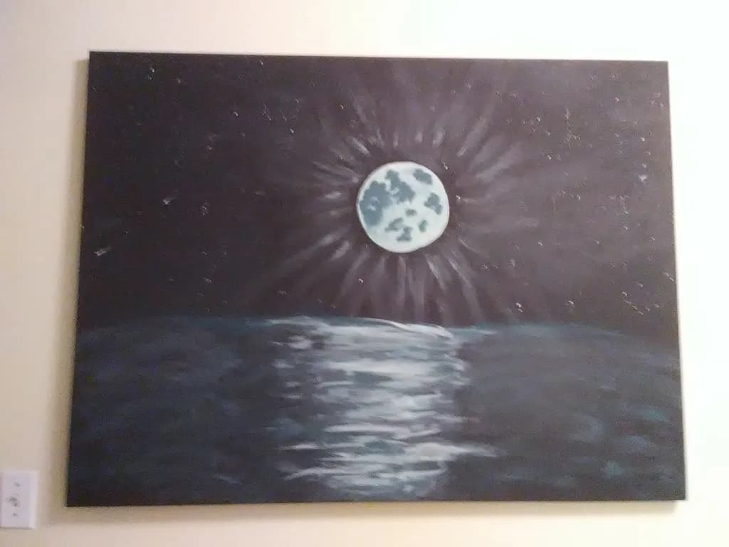 Moonlit Reflection