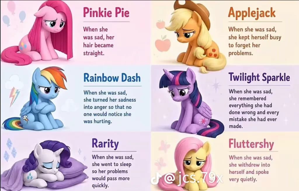 Sadness in Ponyville