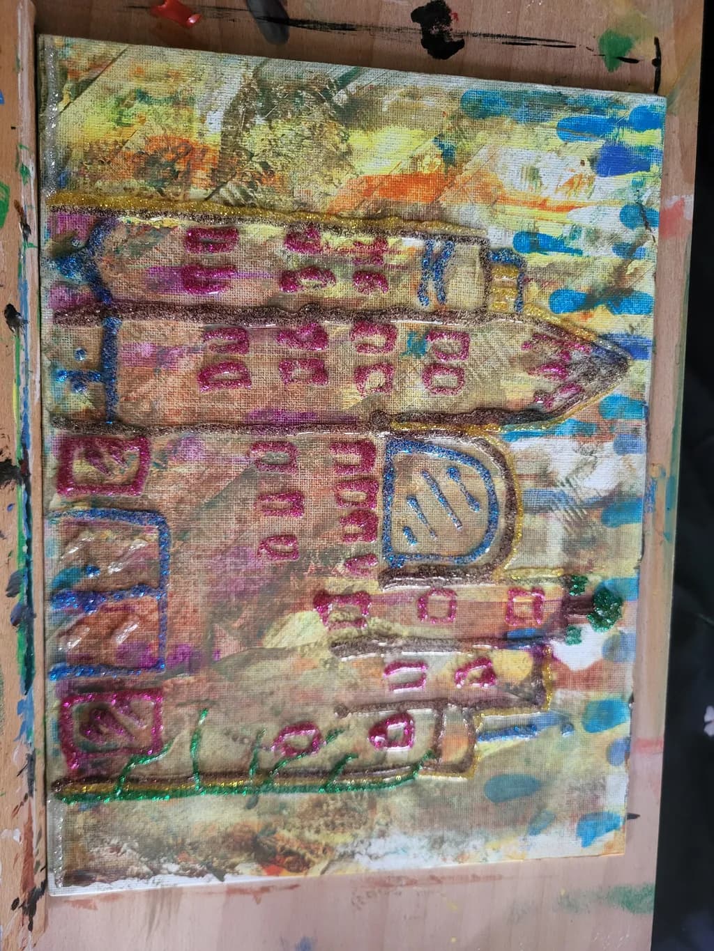 Glittered Castle Blueprint
