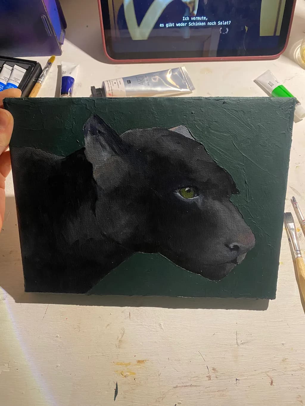 Shadowed Panther