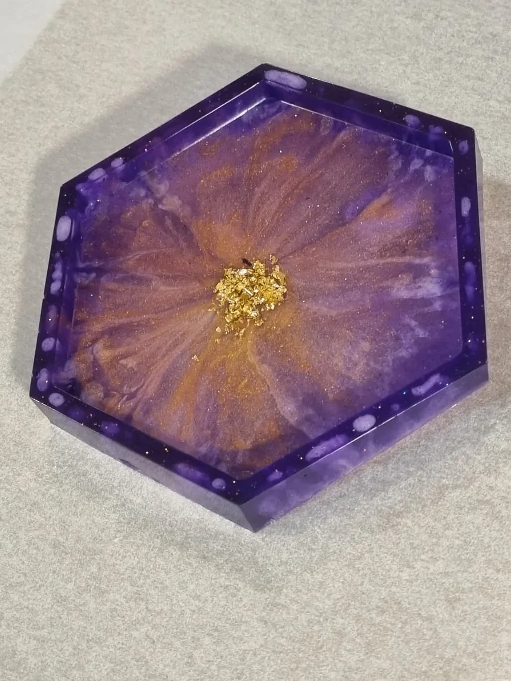 Amethyst Bloom Coaster