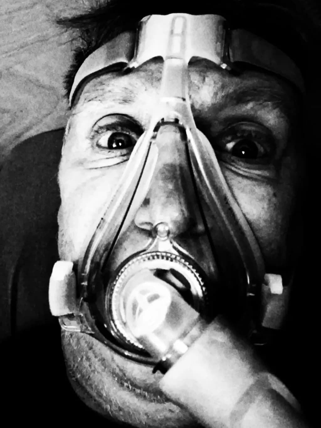Oxygen Mask Portrait