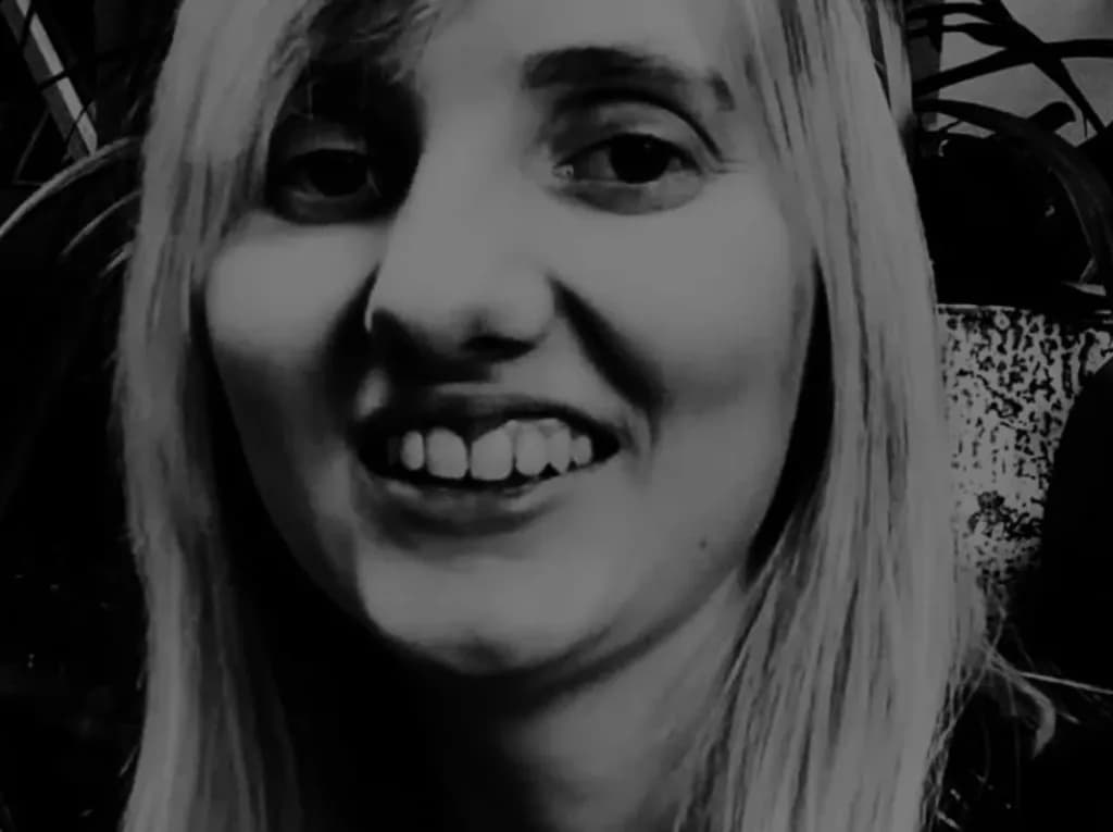 Black and White Female Portrait