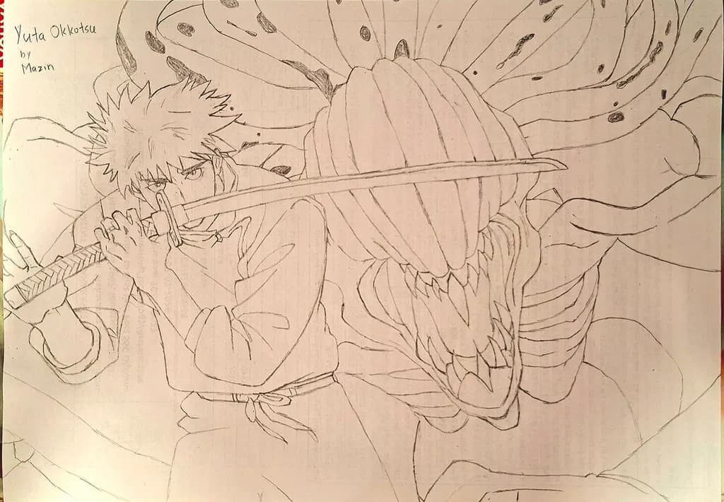Yuta Okkotsu and Hollow