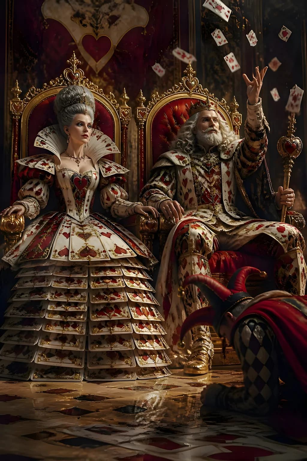 Royal Cards Throne