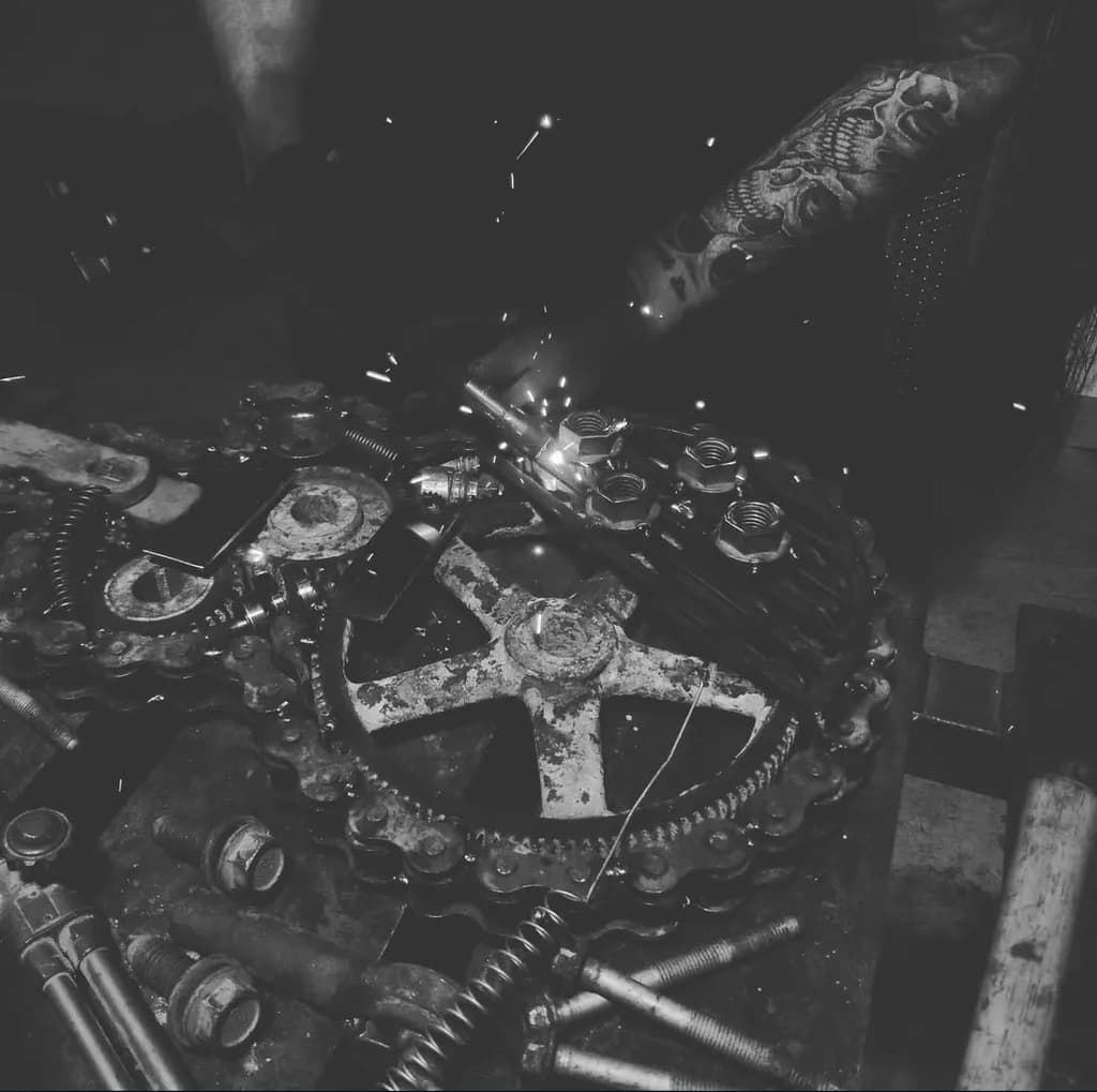 Industrial Gears Assembly