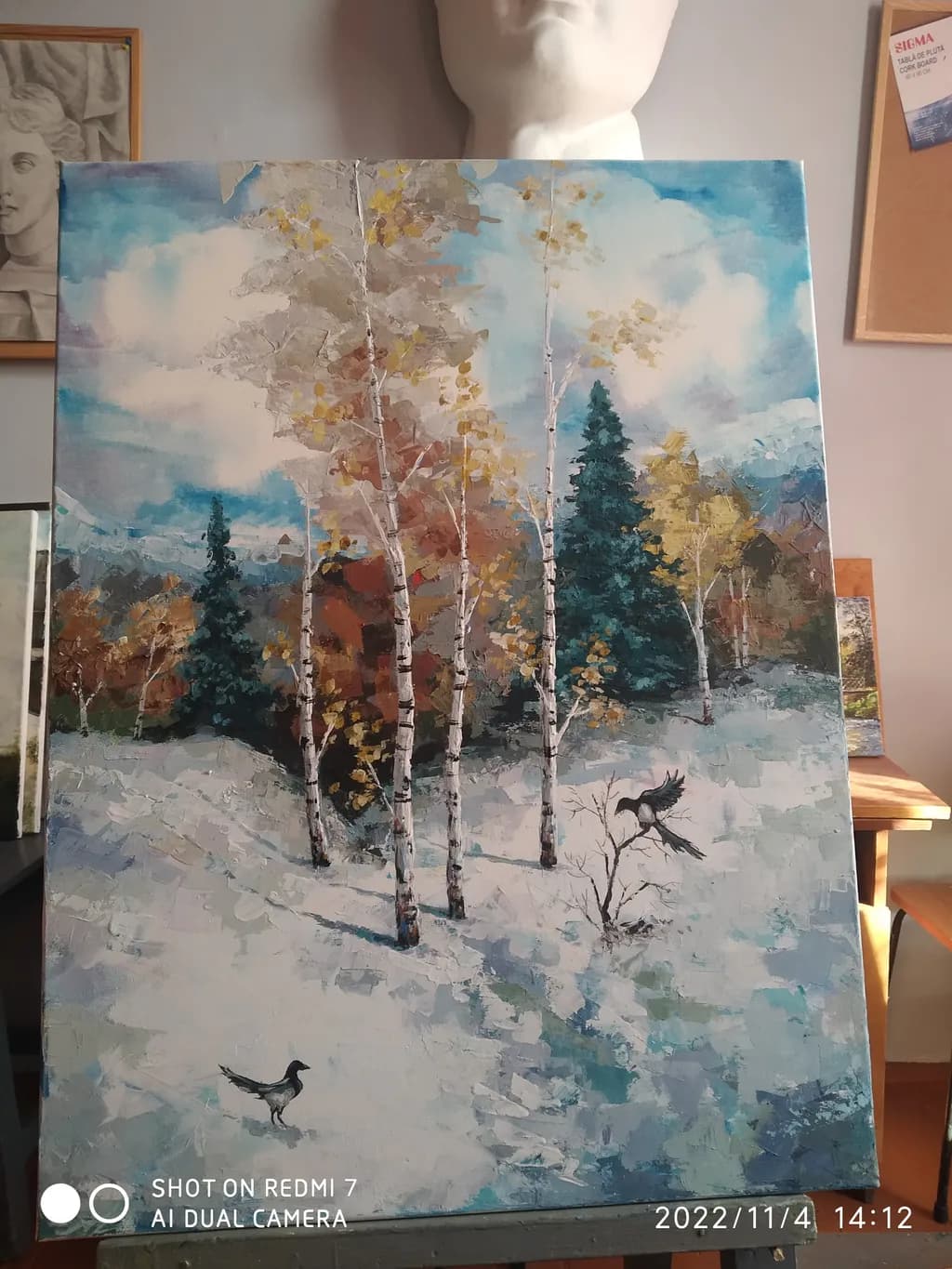 Birch Shadows