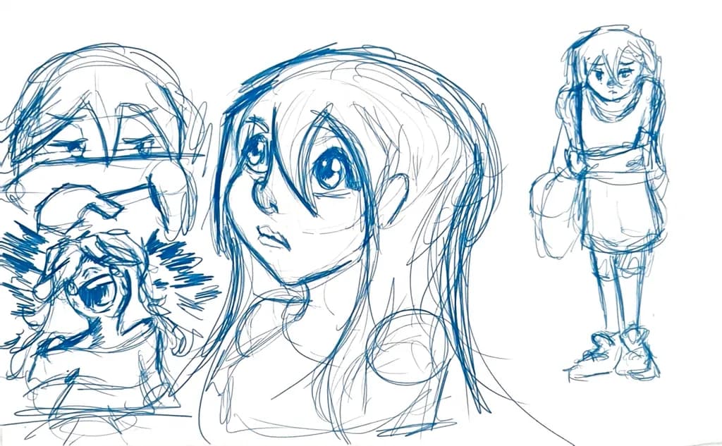 Contemplation Sketches