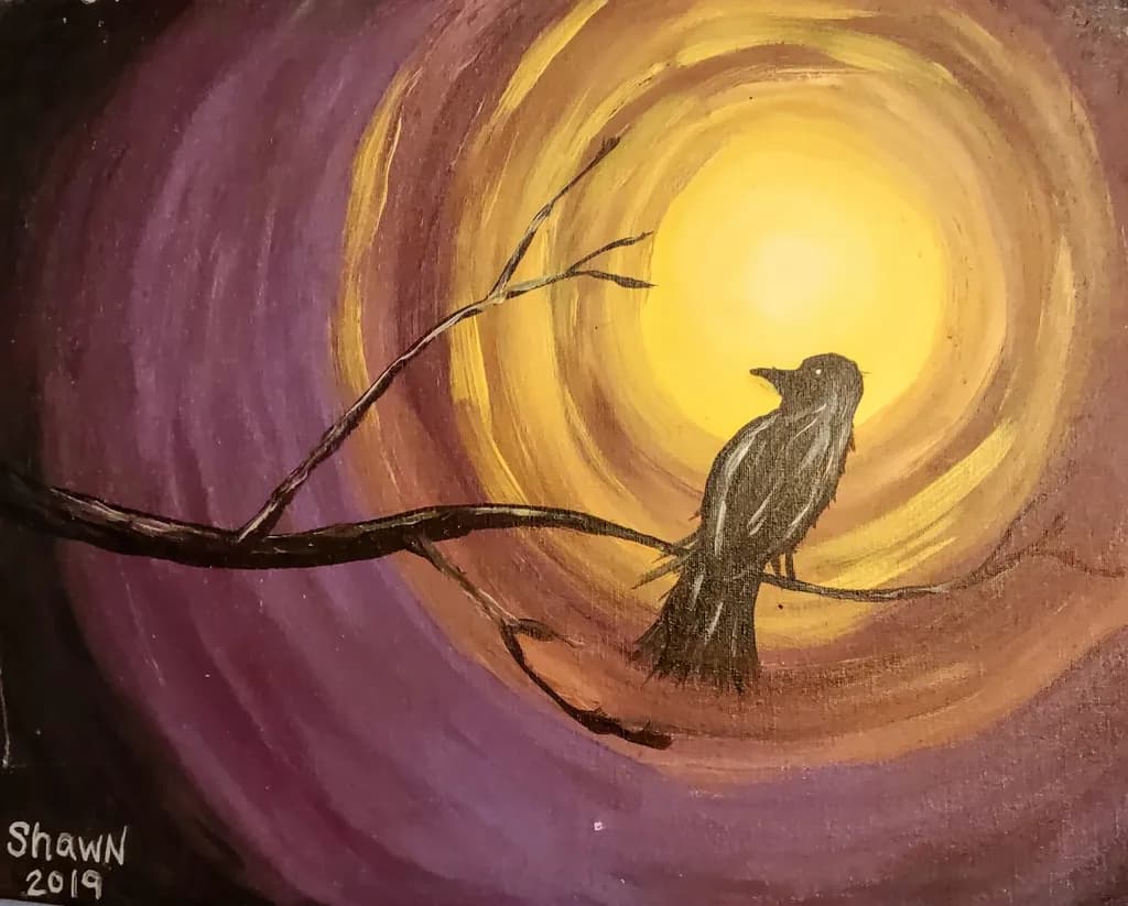 Moonlit Perch