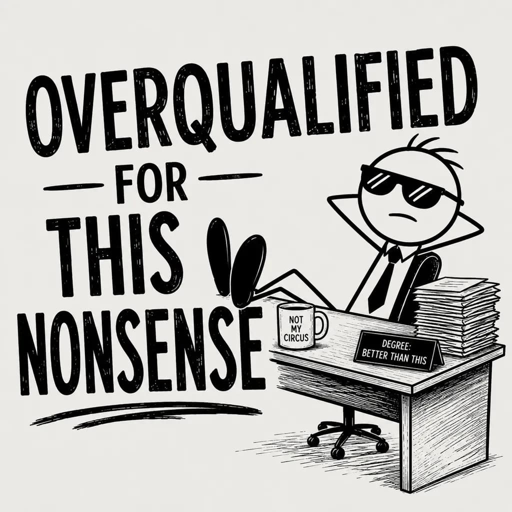 Overqualified Nonsense