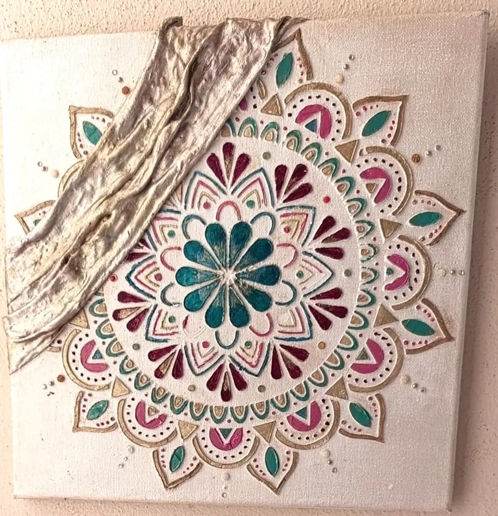 Radiant Mandala Relief