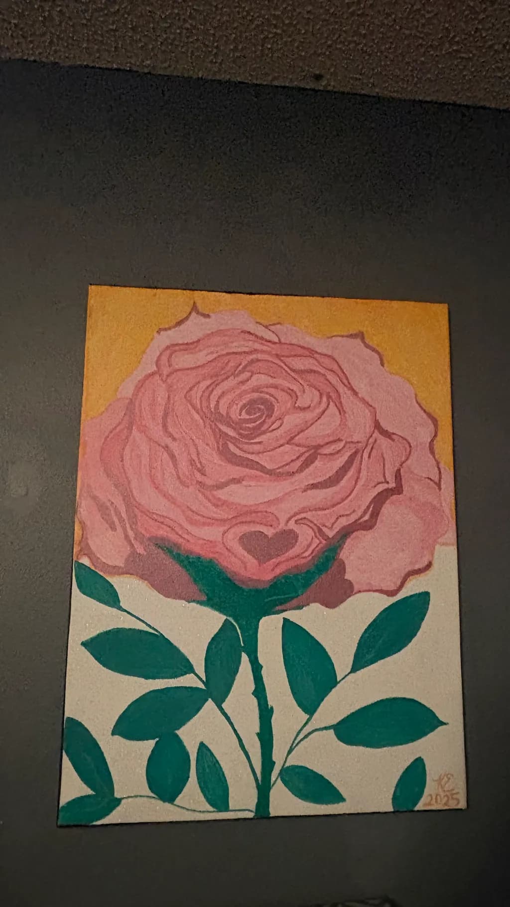 Pink Rose Blossom