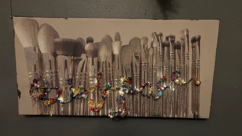 Makeup Brushes Collage