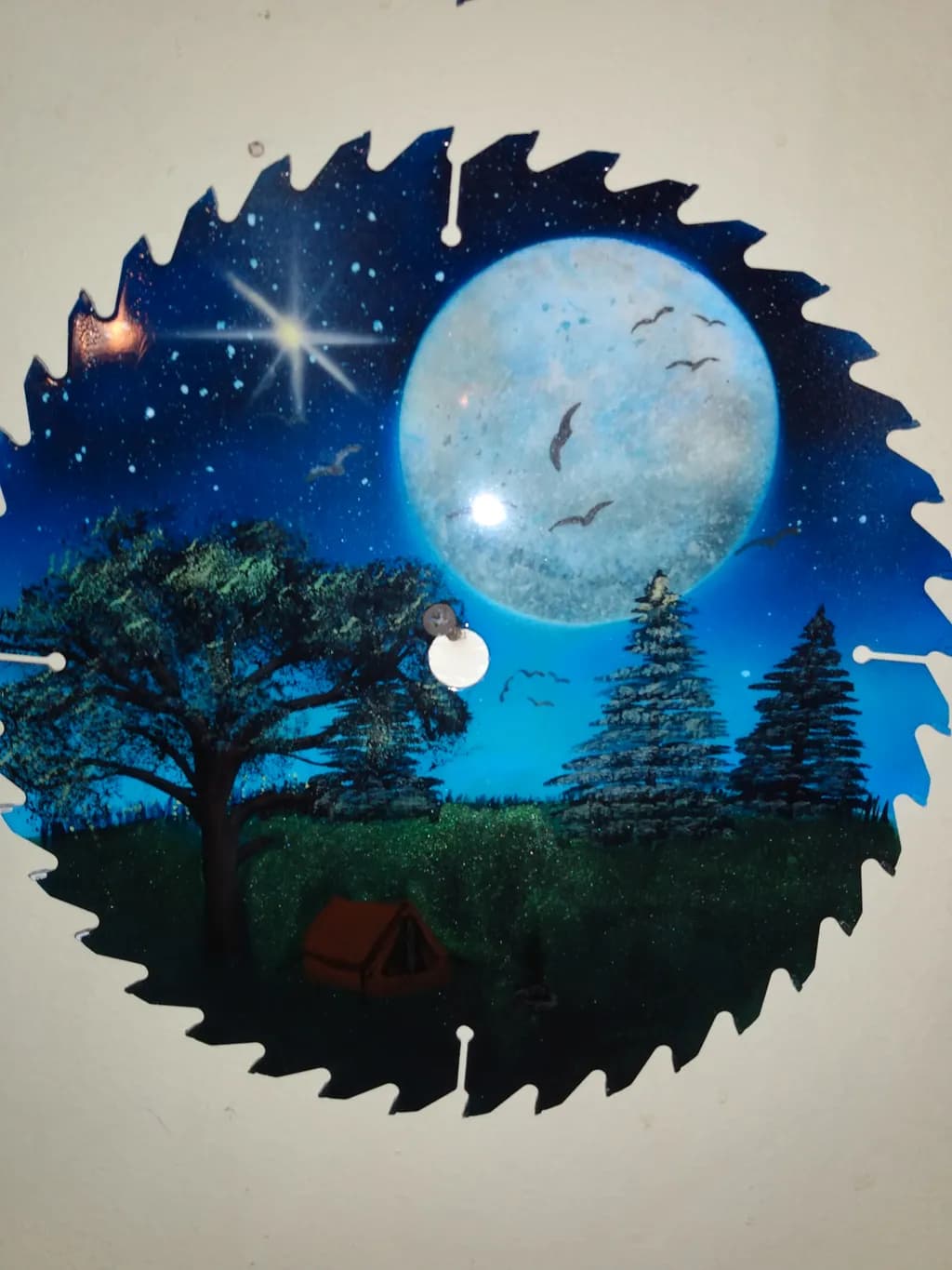 Moonlit Campscape