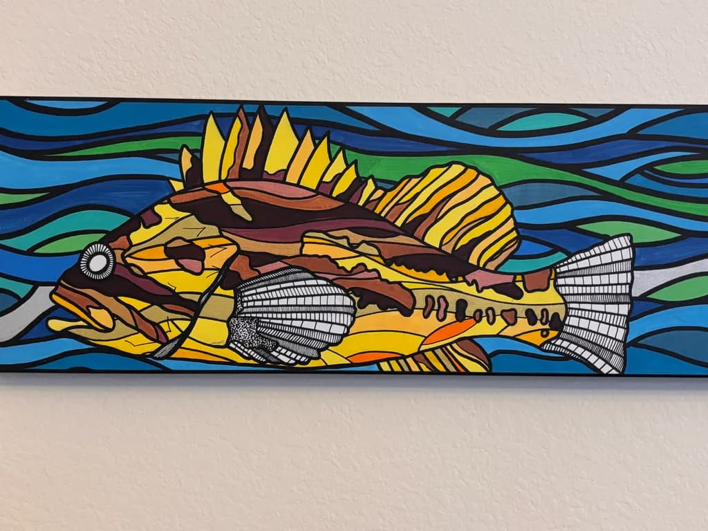 Striped Reef Fish