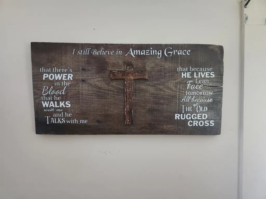 Amazing Grace Crosspiece