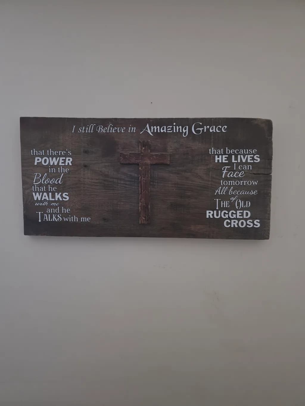 Amazing Grace Cross