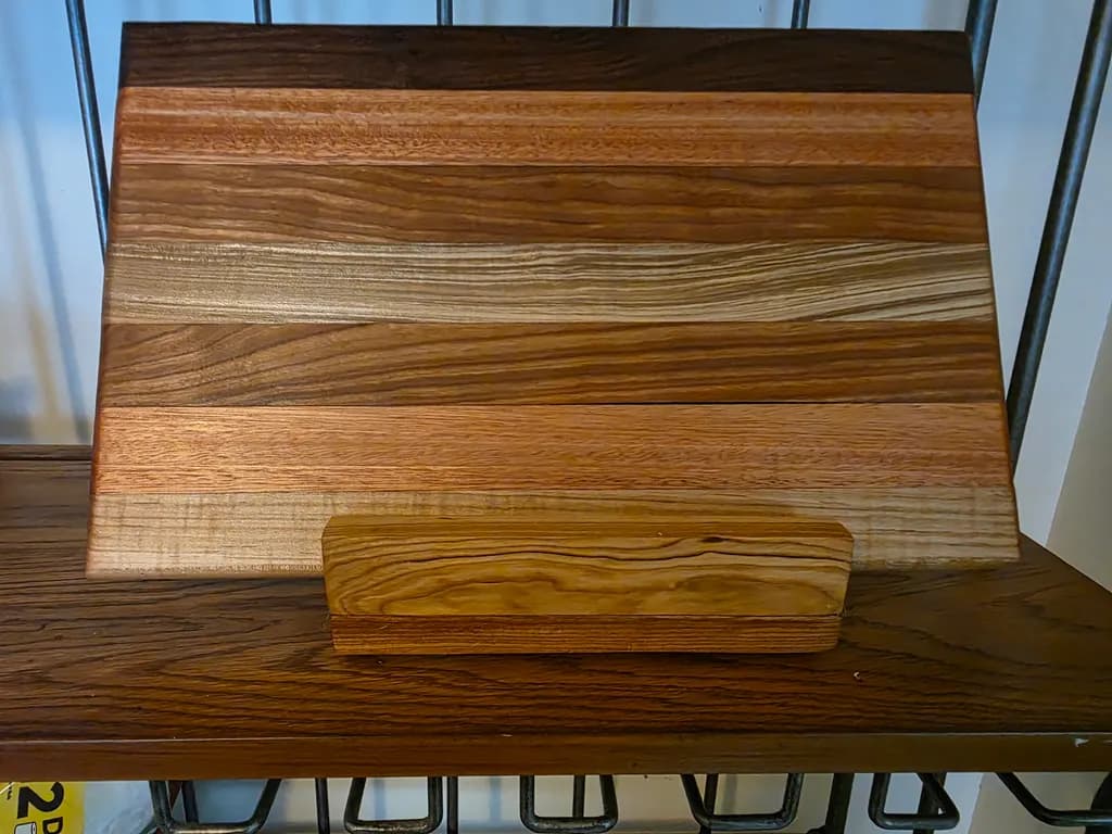 Striped Woodgrain Panel