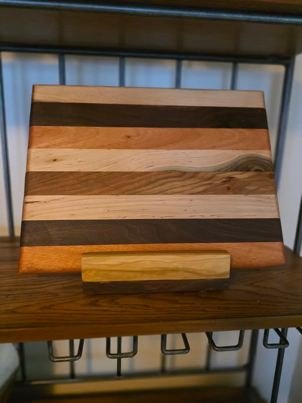 Striped Hardwood Board