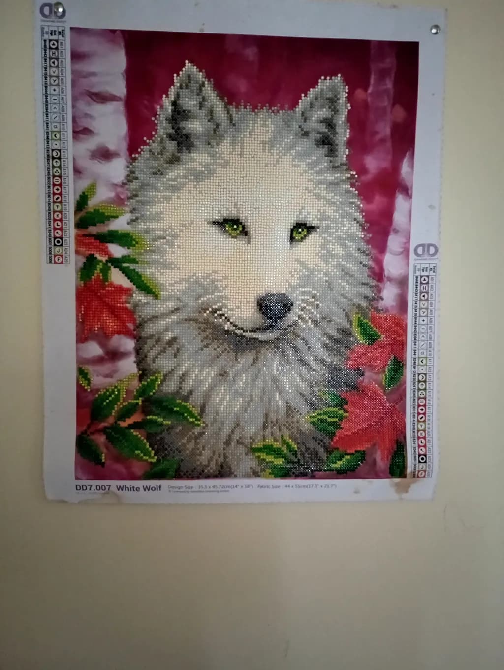 White Wolf Portrait
