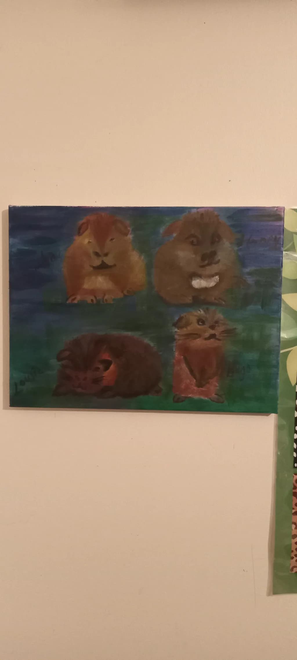 Four Guinea Pals