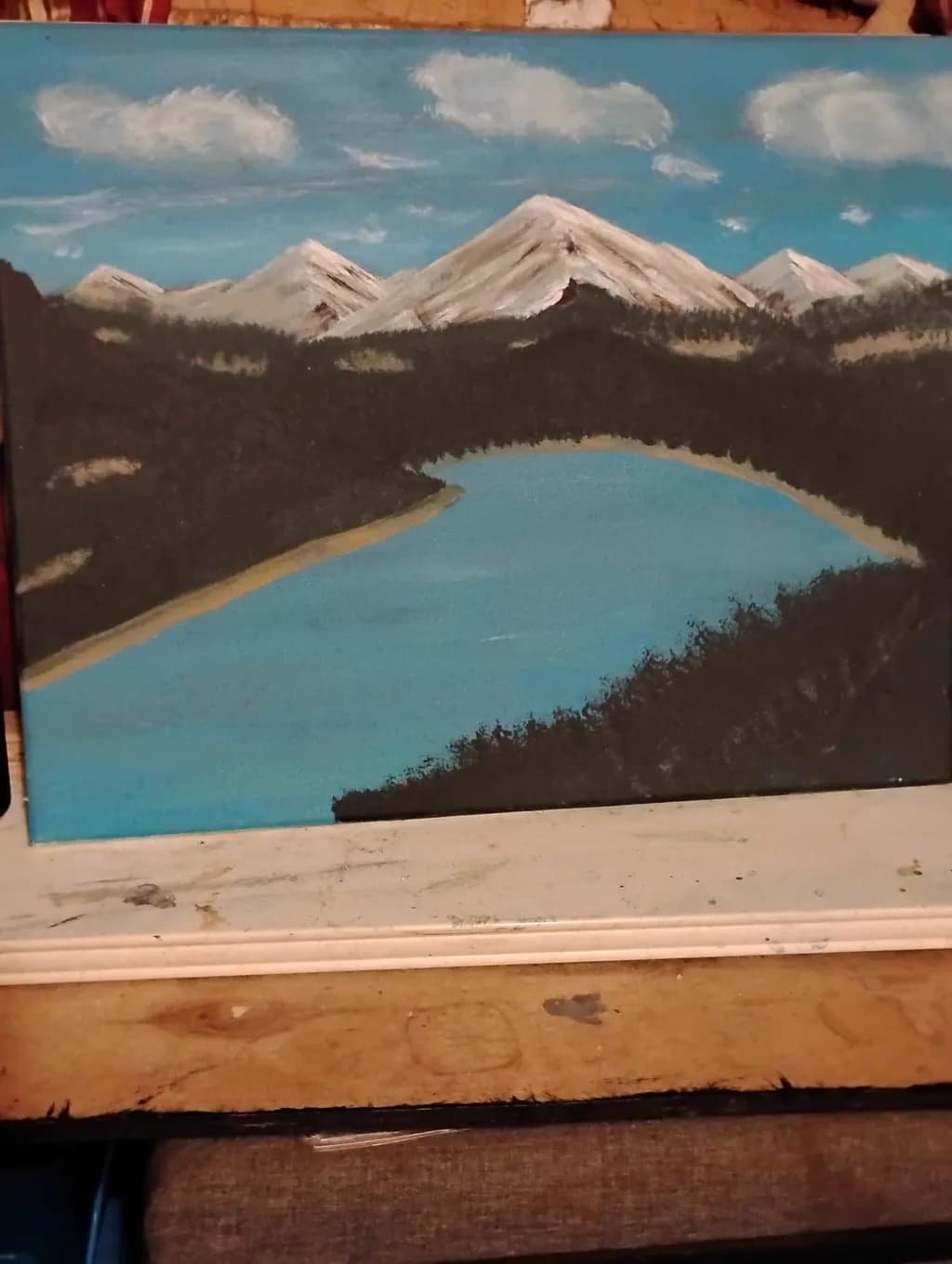 Mountain Lake Horizon