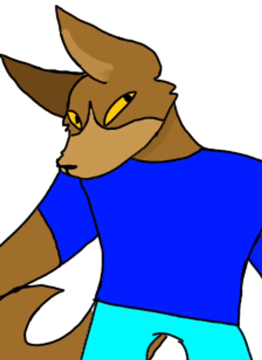 Blue Shirt Canine