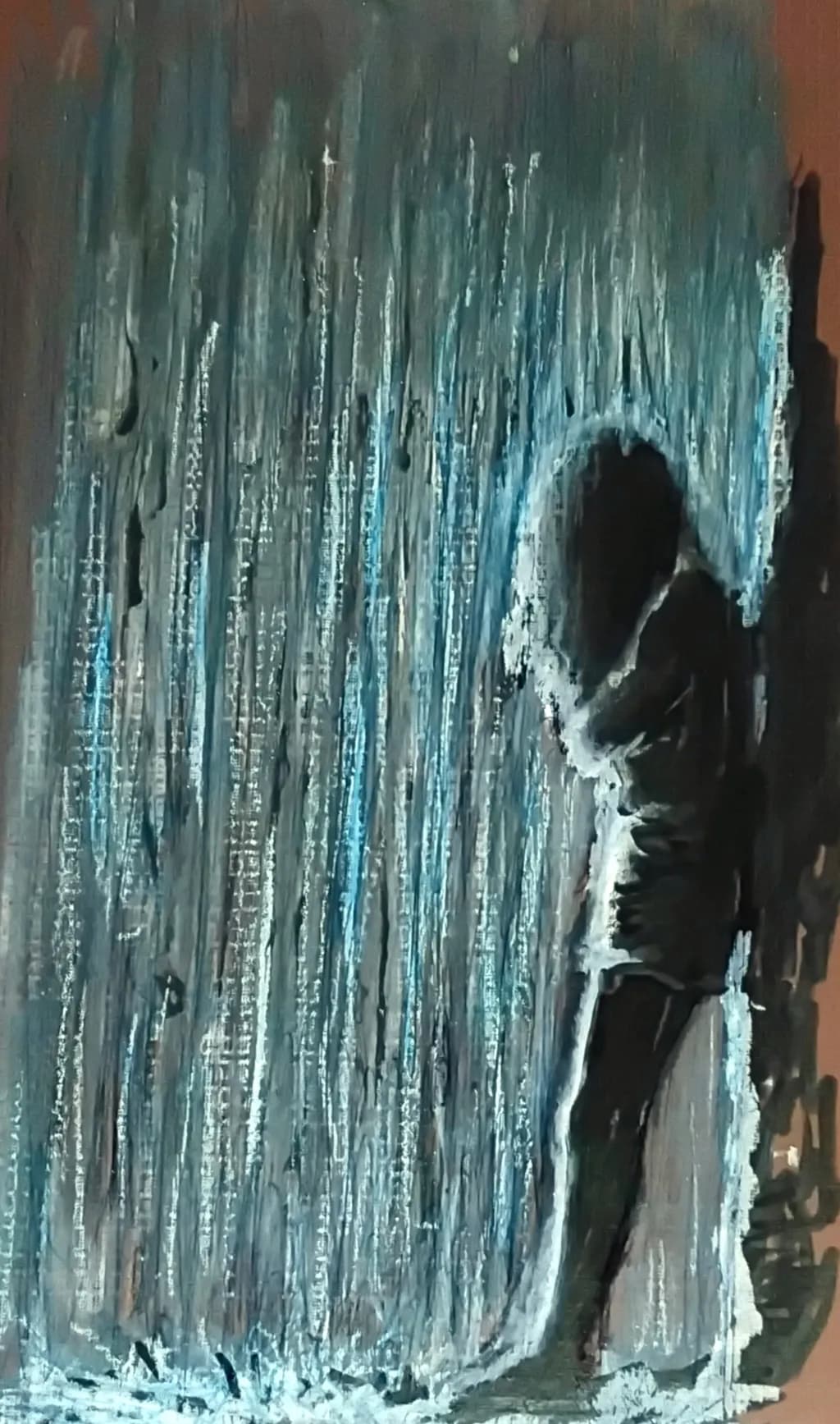 Silhouette in Rain