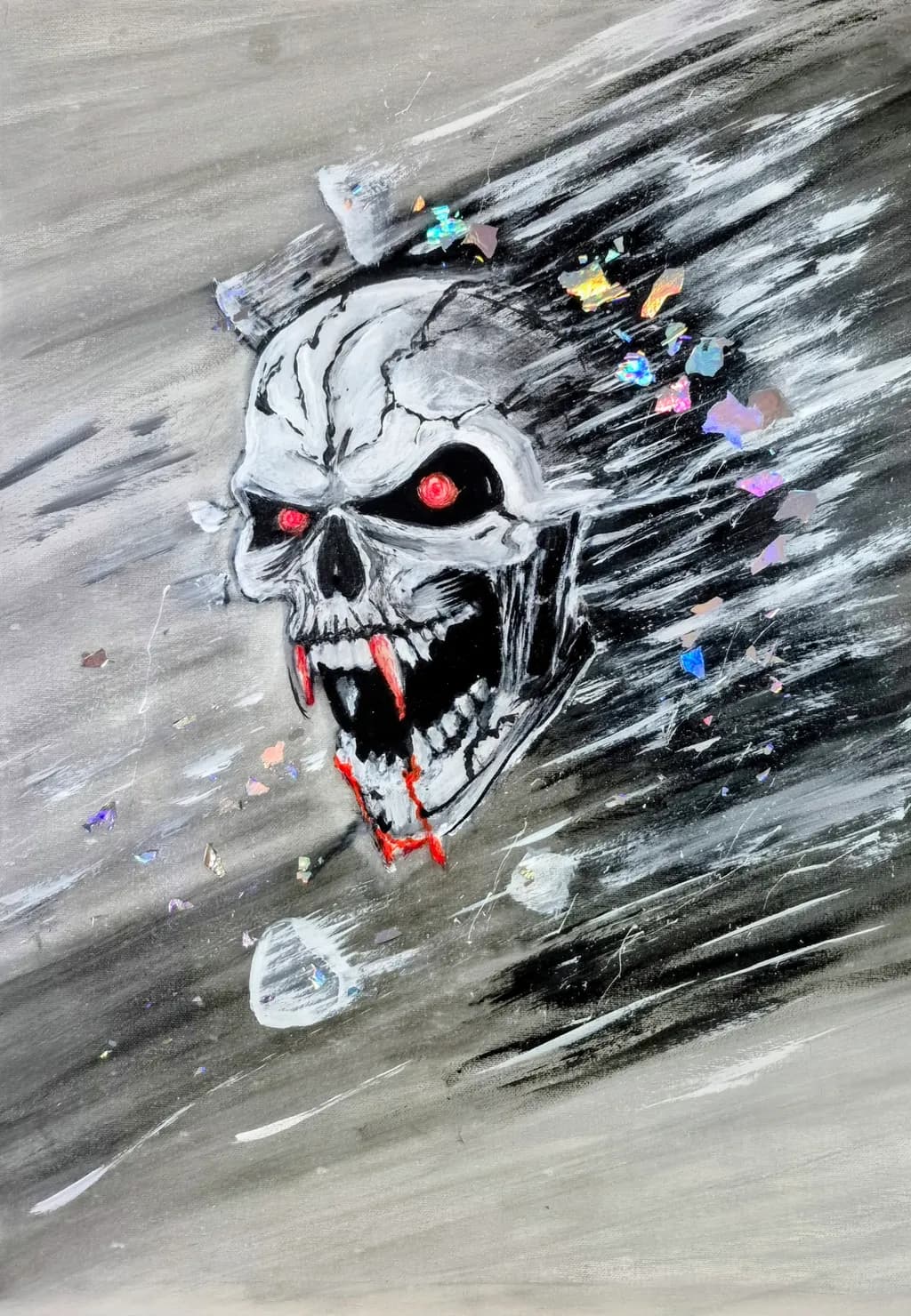 Crimson Fury Skull
