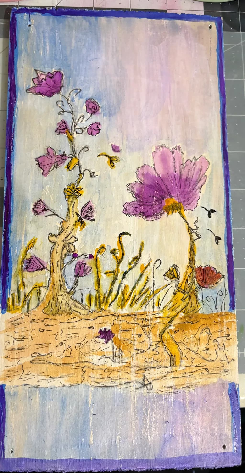 Grounded Blooms