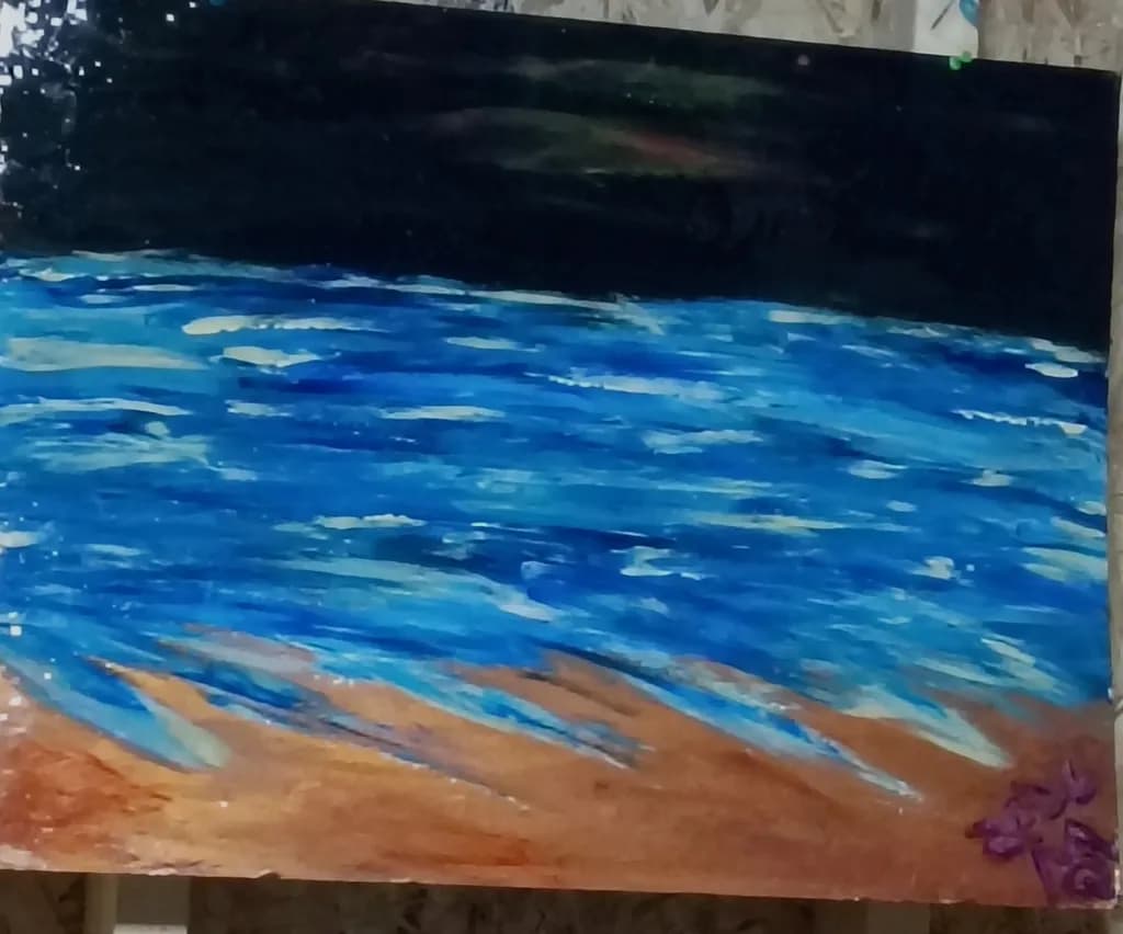 Midnight Shoreline