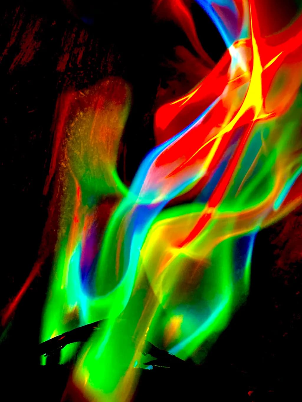 Prismatic Flames
