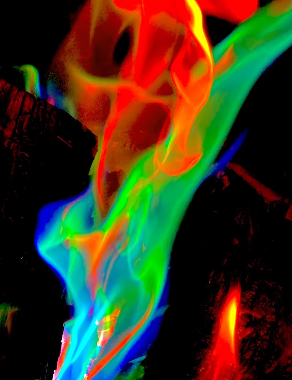 Prismatic Flame